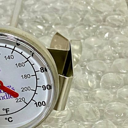 Randall’s Candles Stainless Steel Frothy Coffee & Milk Thermometer 125mm Barista
