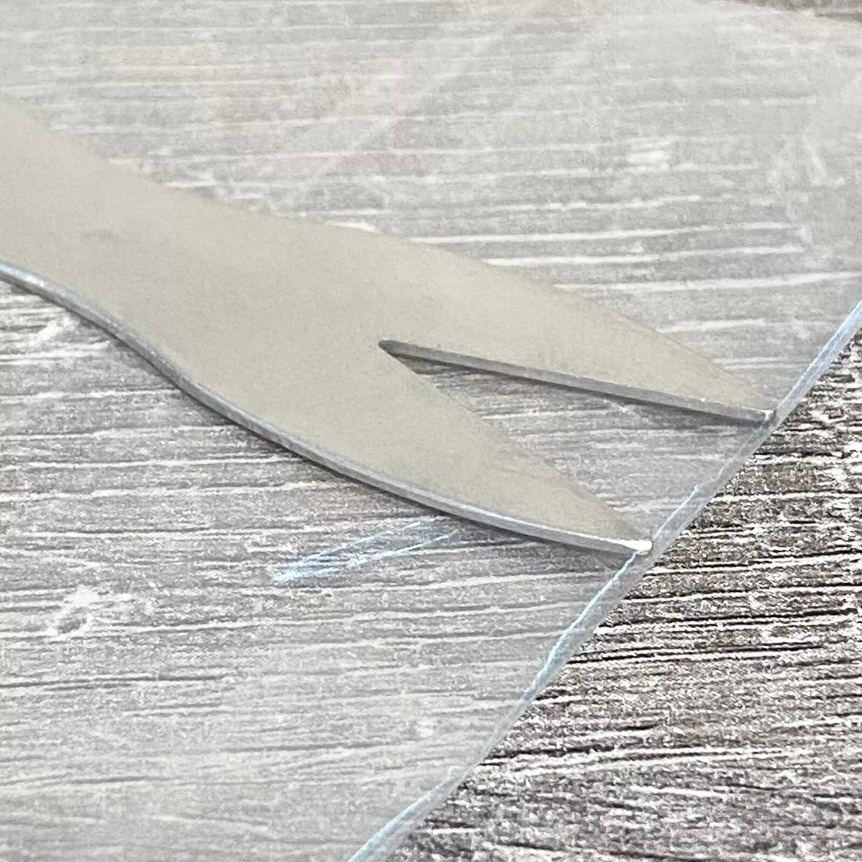 1x Metal Traditional Fish & Chip Fork Stainless Classic Original Retro Style New
