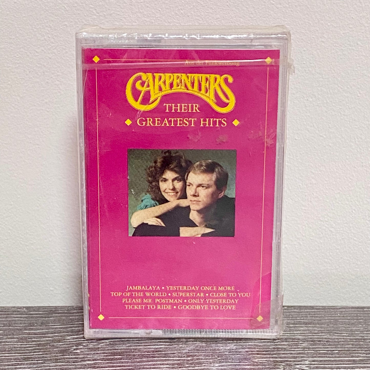 Vintage Carpenters Their Greatest Hits Music 1993 Cassette Tape 397 186-4 Sealed