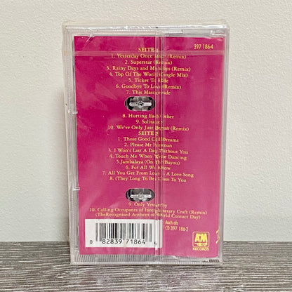 Vintage Carpenters Their Greatest Hits Music 1993 Cassette Tape 397 186-4 Sealed