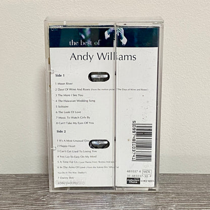 Vintage The Best Of Andy Williams Music 1998 Cassette Tape Album Cat No. 4810374