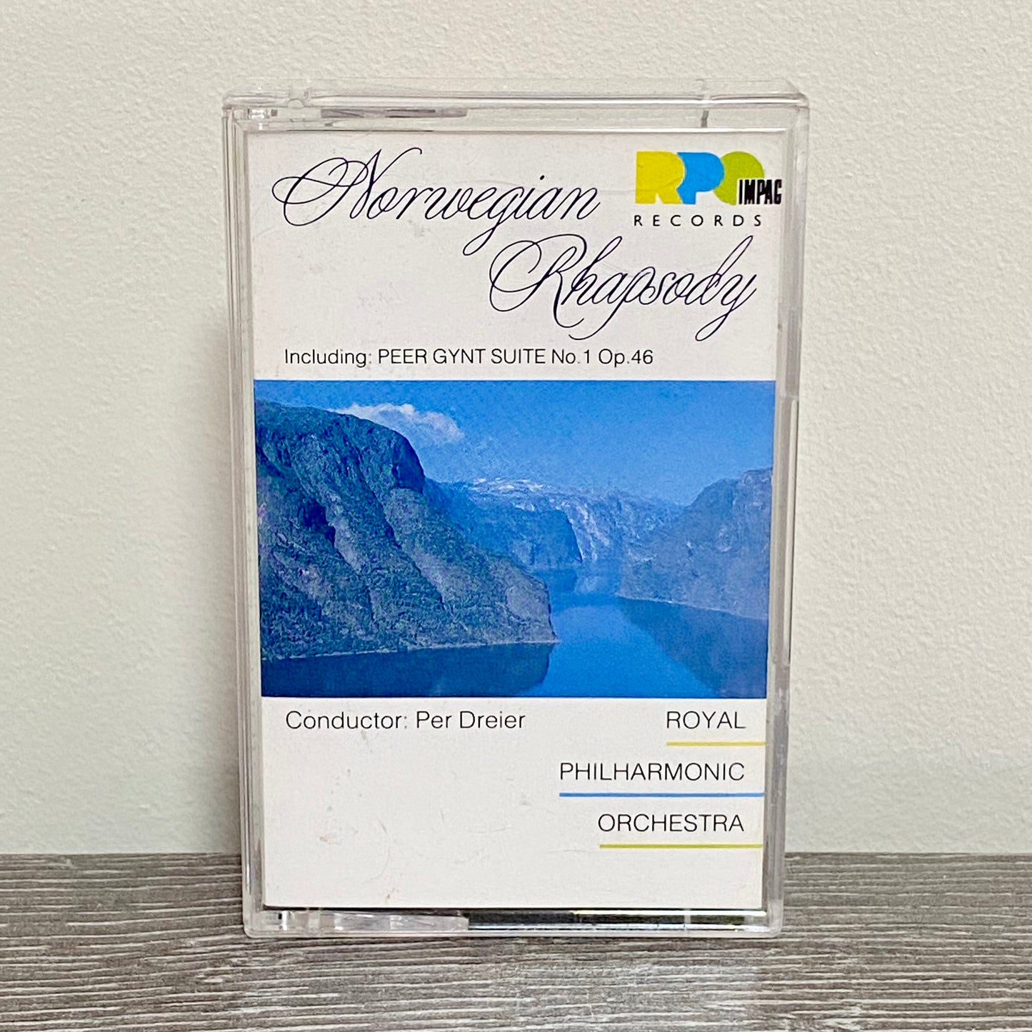Vintage Norwegian Rhapsody Royal Philharmonic Orchestra 1980s Cassette Tape 5003