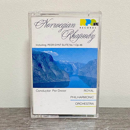 Vintage Norwegian Rhapsody Royal Philharmonic Orchestra 1980s Cassette Tape 5003