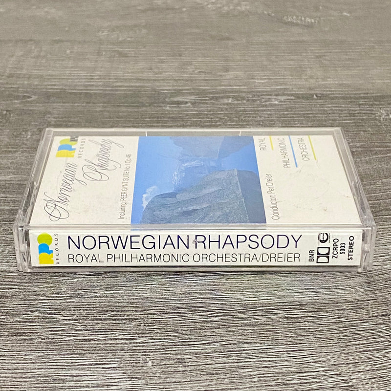 Vintage Norwegian Rhapsody Royal Philharmonic Orchestra 1980s Cassette Tape 5003