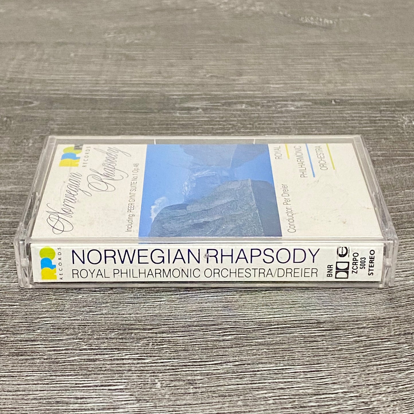 Vintage Norwegian Rhapsody Royal Philharmonic Orchestra 1980s Cassette Tape 5003