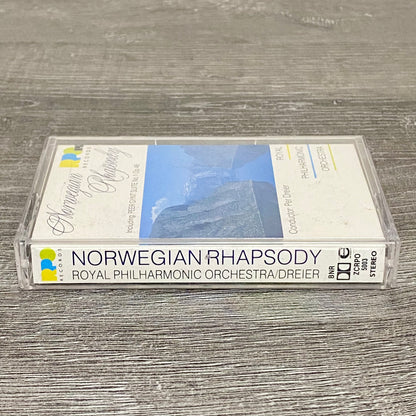 Vintage Norwegian Rhapsody Royal Philharmonic Orchestra 1980s Cassette Tape 5003