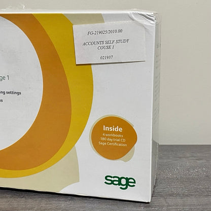 Official Sage 50 Accounts Professional Self Study Course Stage 1 New & Sealed