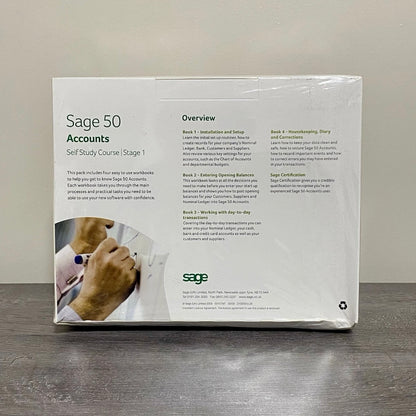 Official Sage 50 Accounts Professional Self Study Course Stage 1 New & Sealed