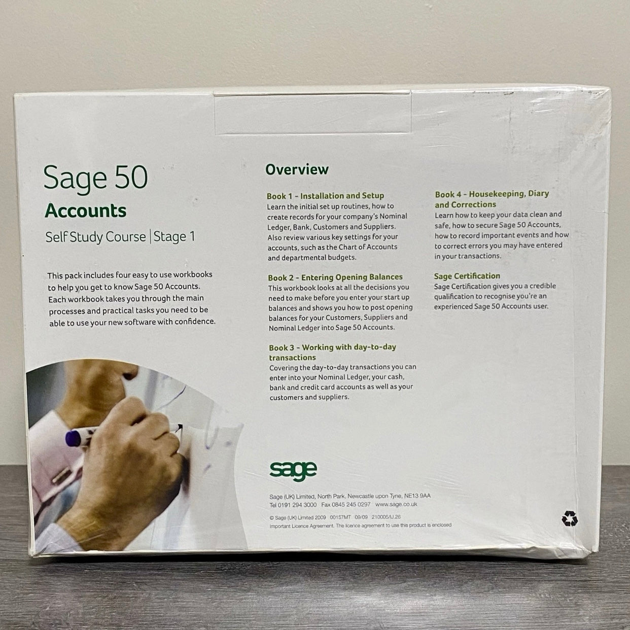 Official Sage 50 Accounts Professional Self Study Course Stage 1 New & Sealed