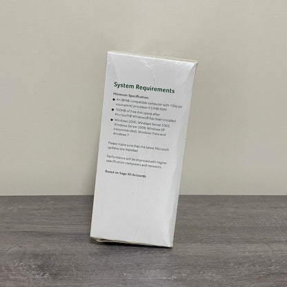 Official Sage 50 Accounts Professional Self Study Course Stage 1 New & Sealed