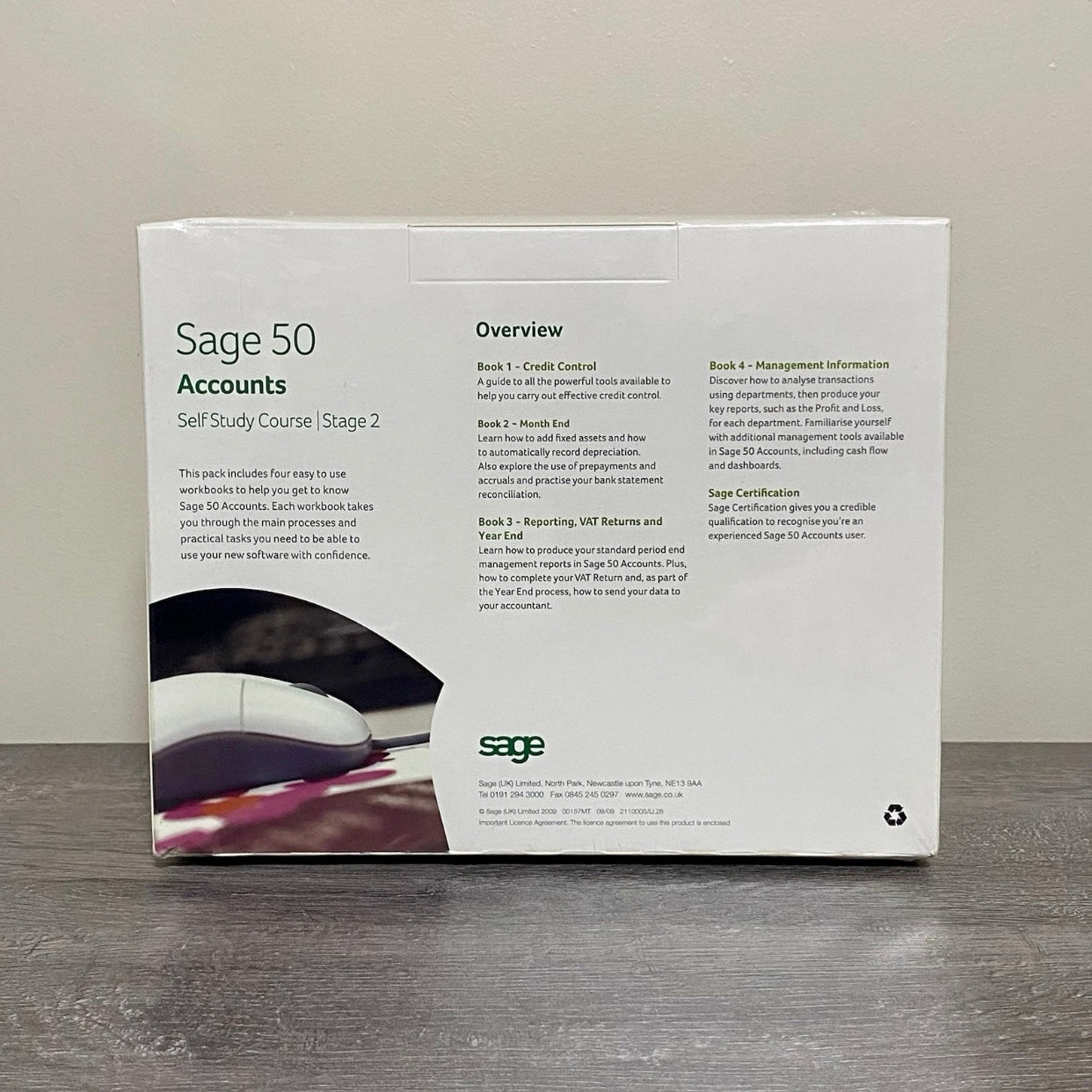 Official Sage 50 Accounts Professional Self Study Course Stage 2 New & Sealed