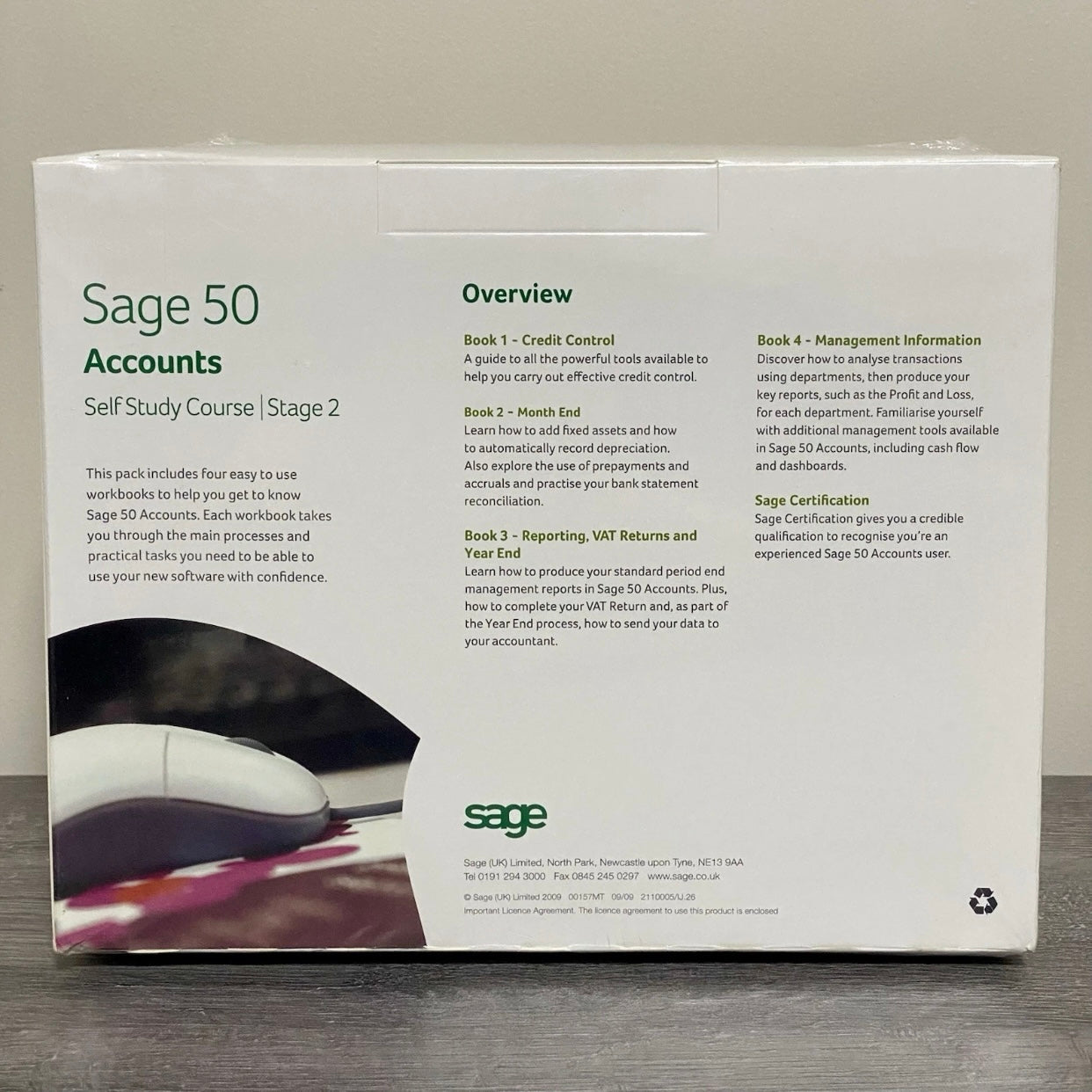 Official Sage 50 Accounts Professional Self Study Course Stage 2 New & Sealed