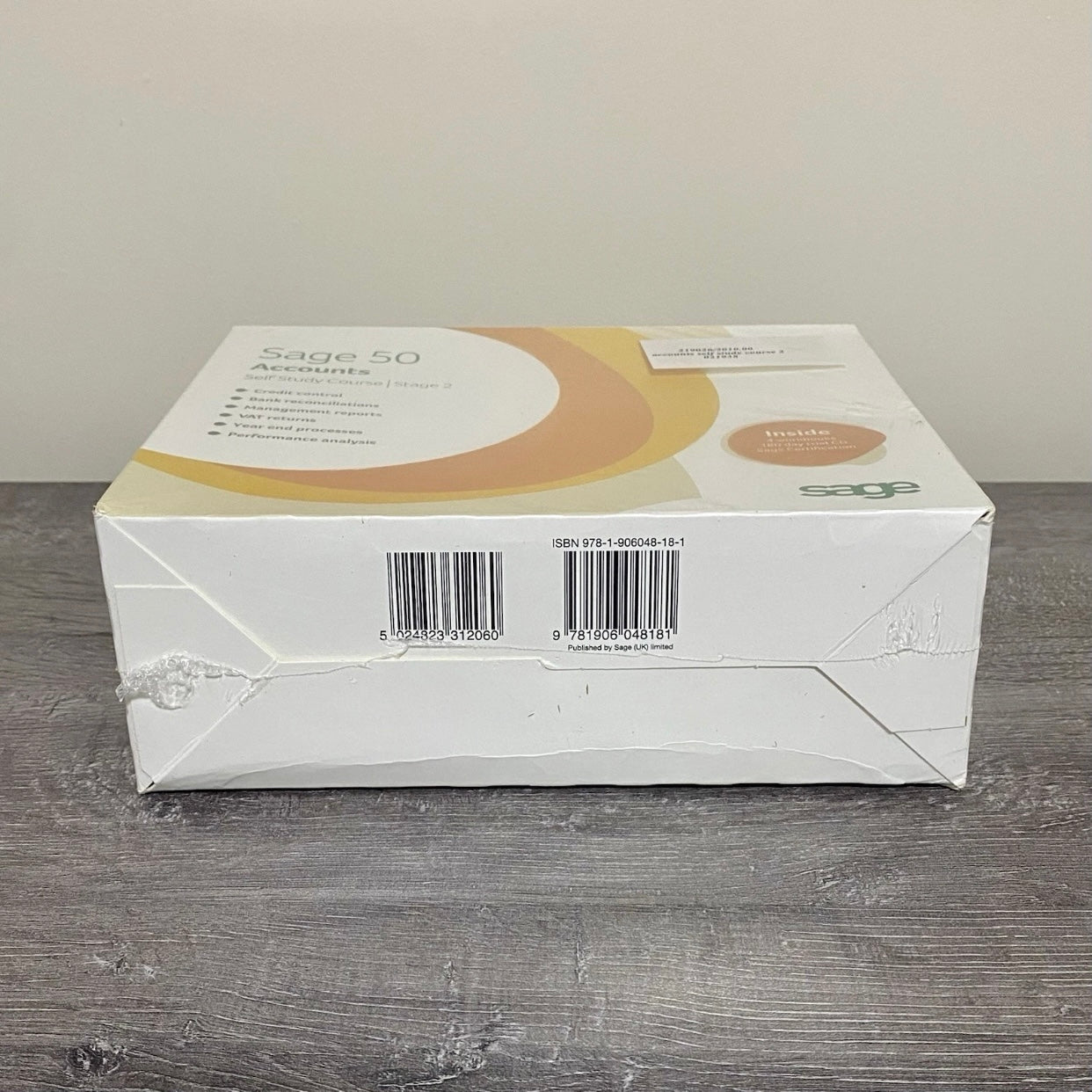 Official Sage 50 Accounts Professional Self Study Course Stage 2 New & Sealed