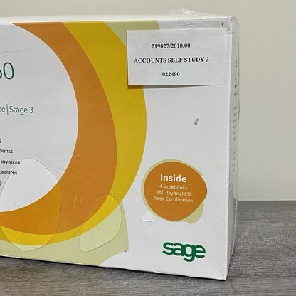 Official Sage 50 Accounts Professional Self Study Course Stage 3 New & Sealed