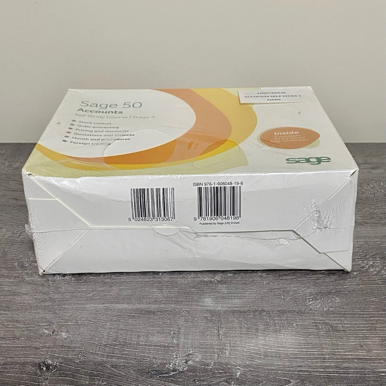 Official Sage 50 Accounts Professional Self Study Course Stage 3 New & Sealed