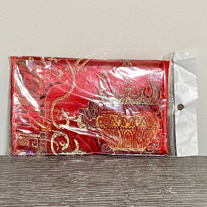 Chinese Traditional Oriental Style Silk Jewellery Travel Purse Pouch Floral Bag