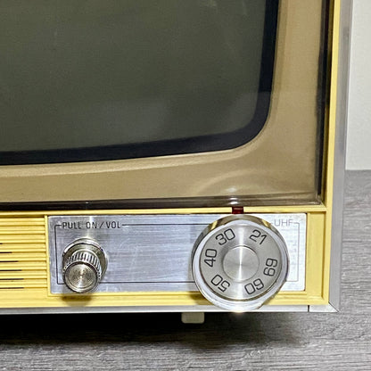 Vintage Sony TV-110 UK Black & White 1971 Portable TV Made In Japan VGC Rare