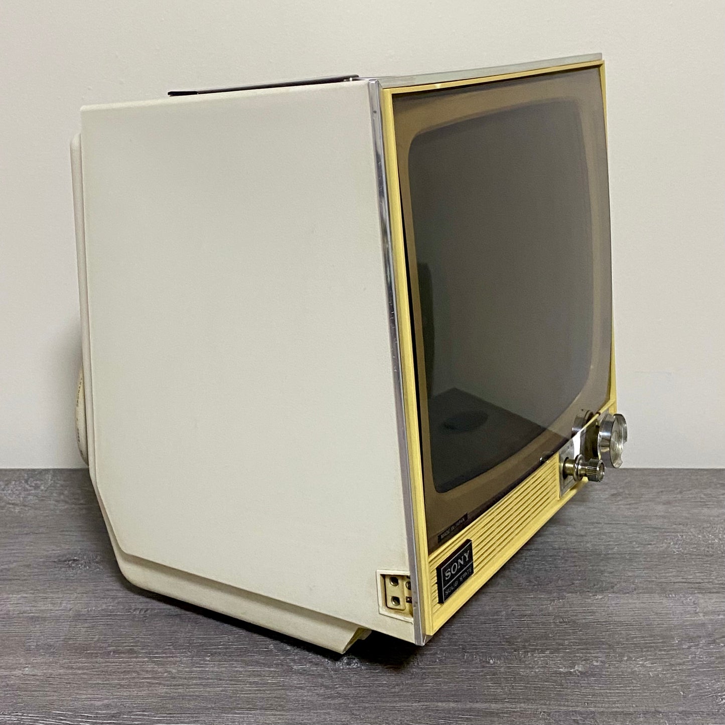 Vintage Sony TV-110 UK Black & White 1971 Portable TV Made In Japan VGC Rare