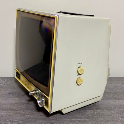 Vintage Sony TV-110 UK Black & White 1971 Portable TV Made In Japan VGC Rare