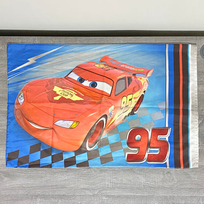 Disney Cars Movie Lightning McQueen Mater & Mack Pillowcase Cover Cartoon Kids