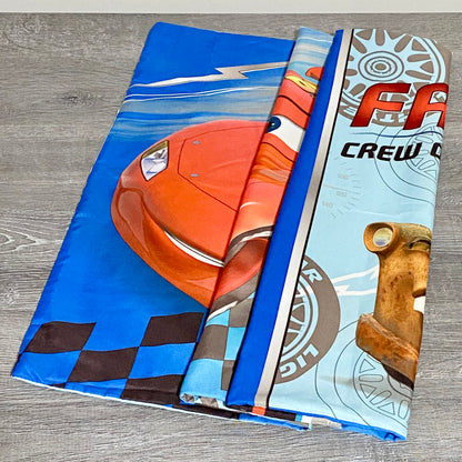 Disney Cars Movie Lightning McQueen Mater & Mack Pillowcase Cover Cartoon Kids