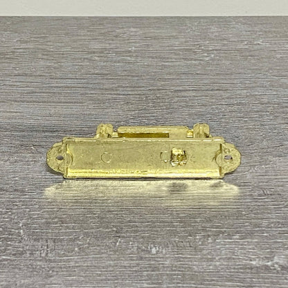 Vintage Curtain Tie Back Post Hooks Gold Colour Art Deco Retro Style Solid Metal