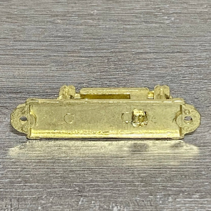 Vintage Curtain Tie Back Post Hooks Gold Colour Art Deco Retro Style Solid Metal