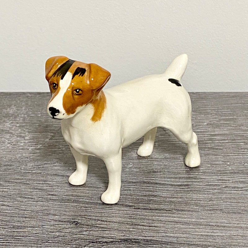 Vintage Beswick Small Jack Russell Terrier Dog Figurine Figure Model No. 2109