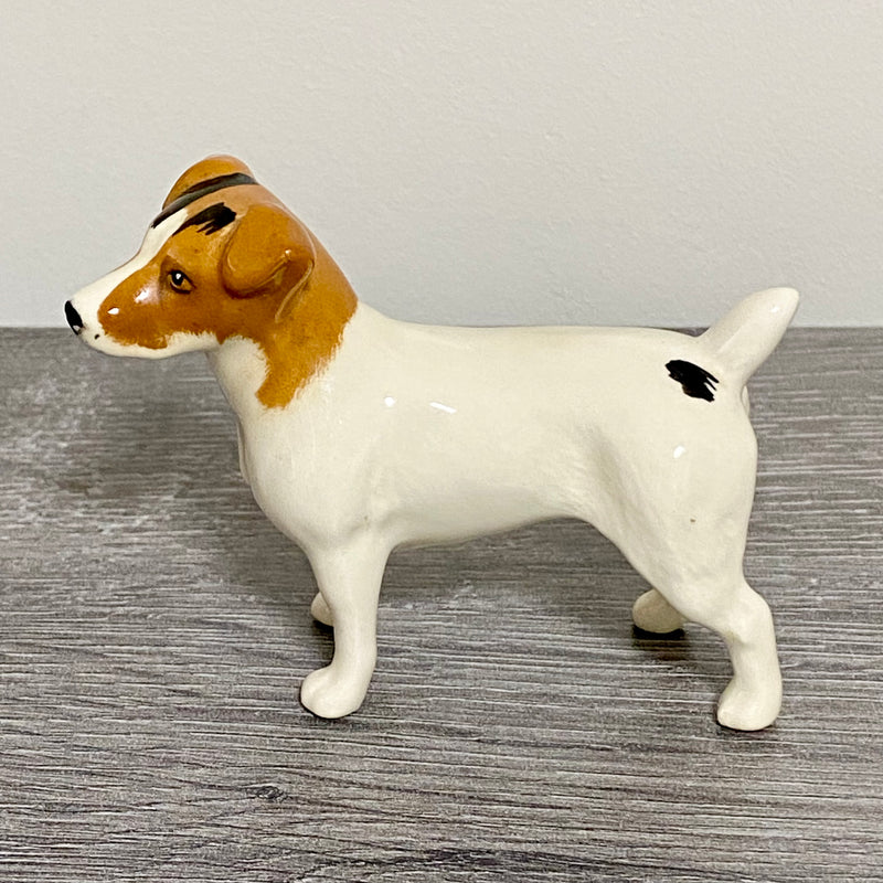 Vintage Beswick Small Jack Russell Terrier Dog Figurine Figure Model No. 2109