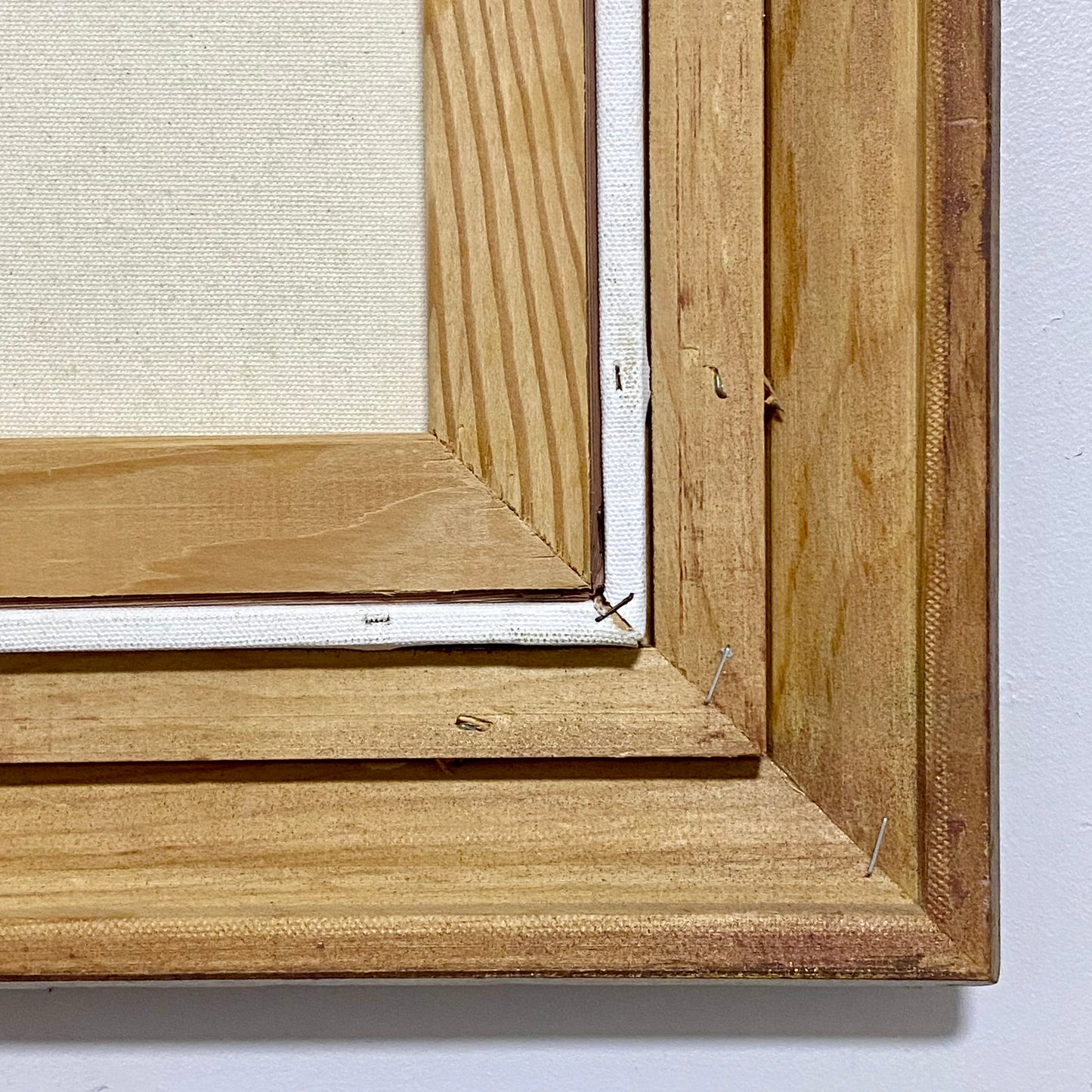 Vintage The Starry Night By Vincent Van Gogh Art Print On Canvas Gold Framed