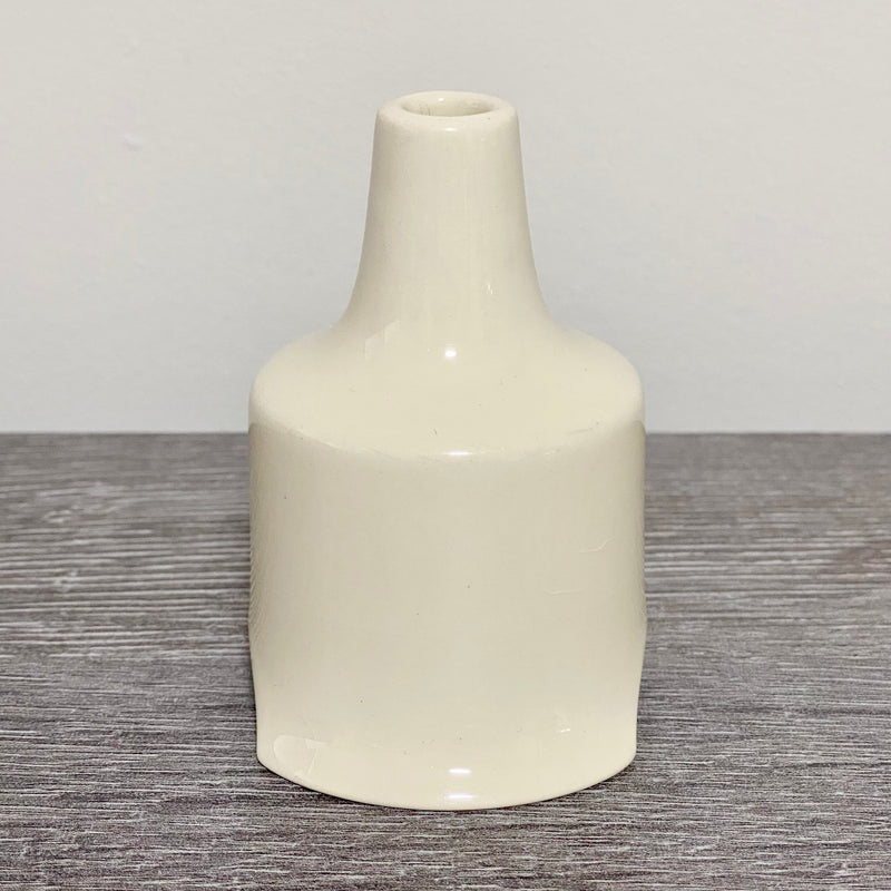 Vintage Ceramic Cream Traditional Pie Funnel Kitchen Baking Cookware Tool