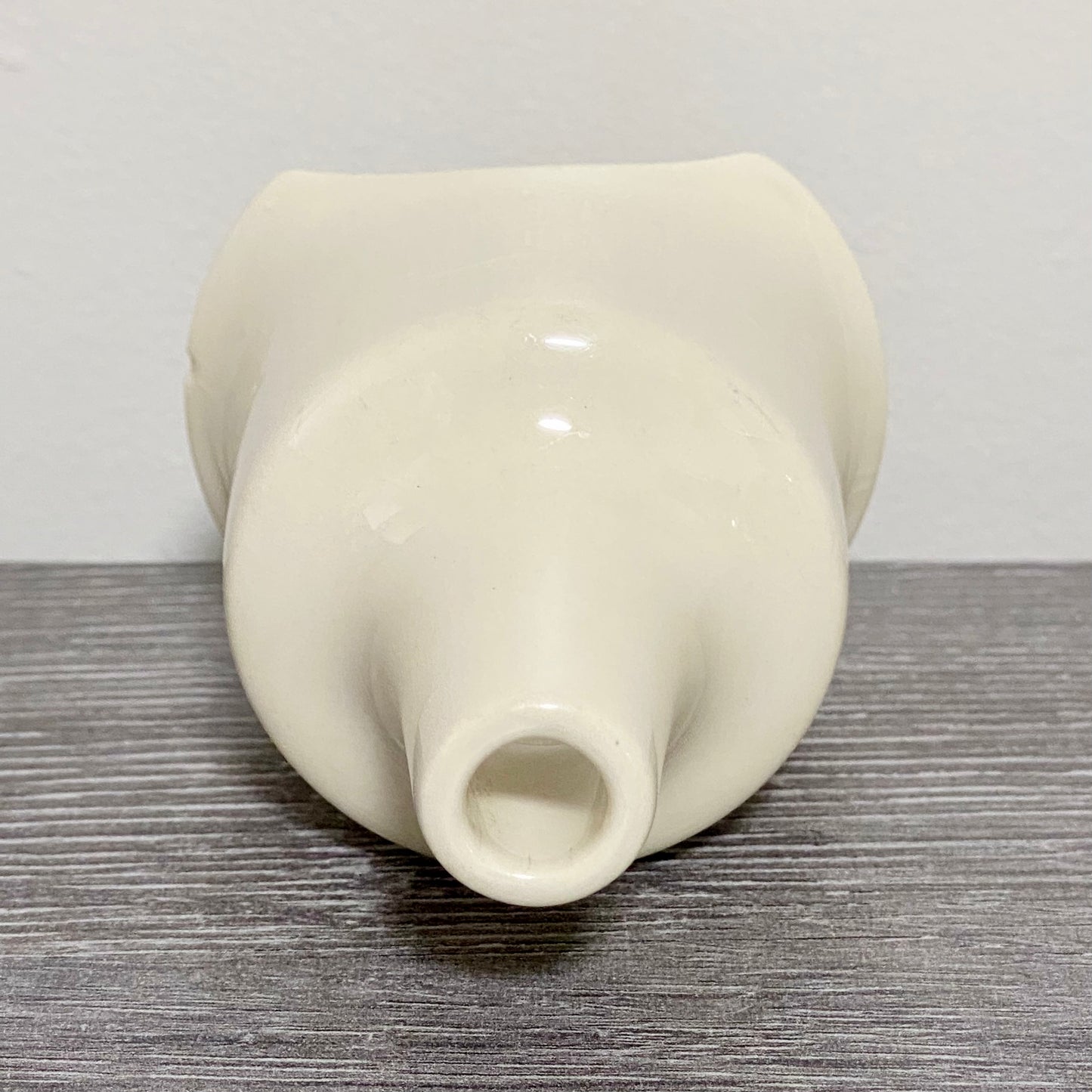 Vintage Ceramic Cream Traditional Pie Funnel Kitchen Baking Cookware Tool