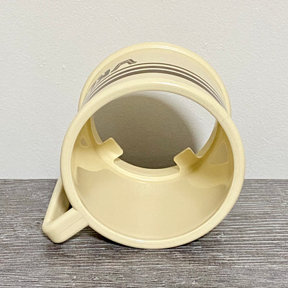 Vintage Plastic Klix Vending Machine Coffee Tea Cup Holder With Mug Set Rare