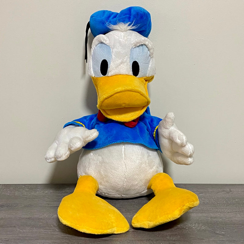 Vintage Genuine Disney Donald Duck XXL Large Plush Soft Toy 24” Disneyland Rare
