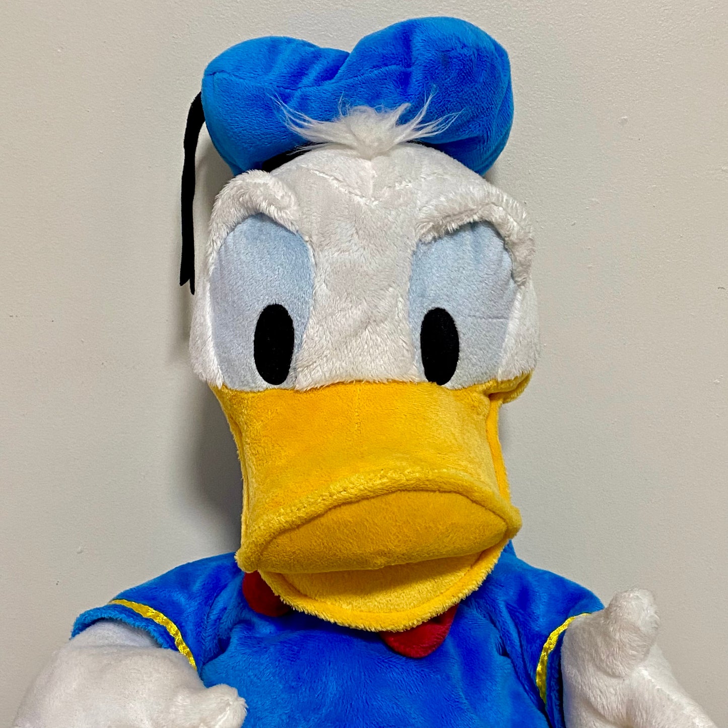 Vintage Genuine Disney Donald Duck XXL Large Plush Soft Toy 24” Disneyland Rare