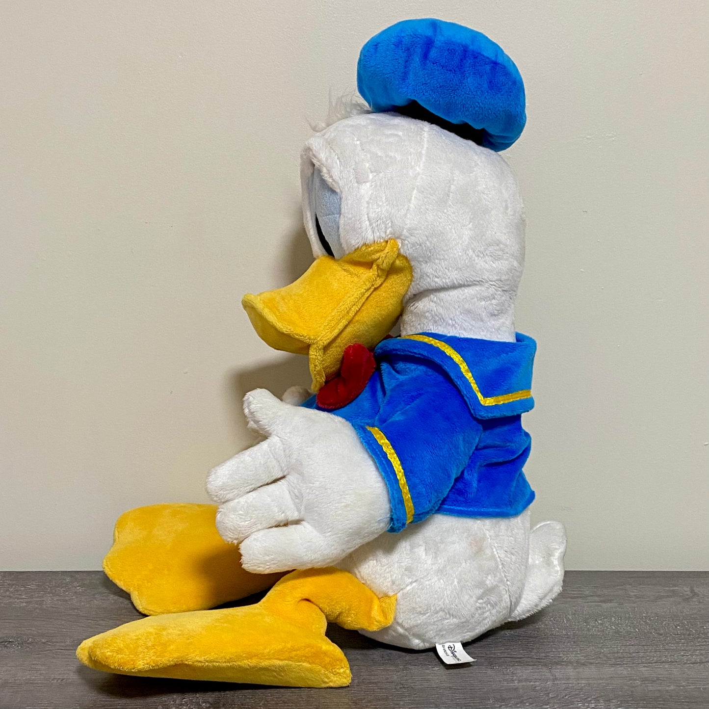 Vintage Genuine Disney Donald Duck XXL Large Plush Soft Toy 24” Disneyland Rare