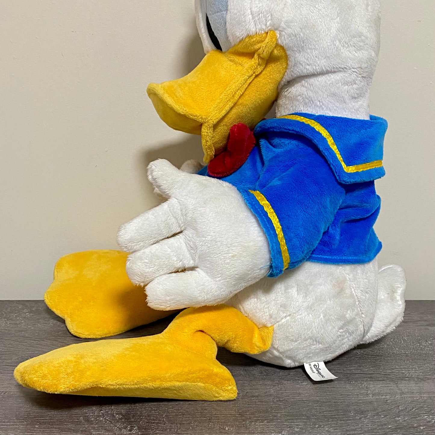 Vintage Genuine Disney Donald Duck XXL Large Plush Soft Toy 24” Disneyland Rare