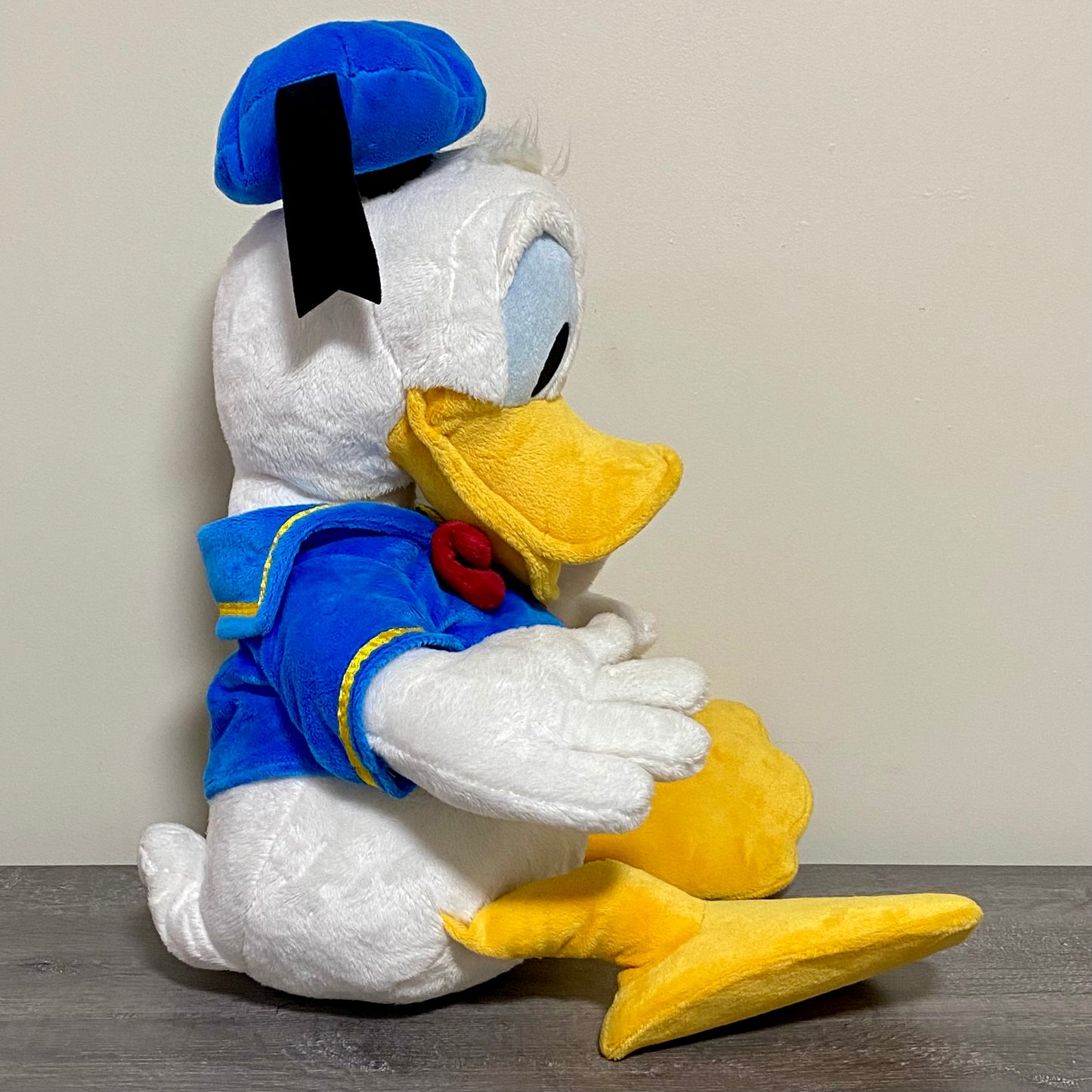 Vintage Genuine Disney Donald Duck XXL Large Plush Soft Toy 24” Disneyland Rare