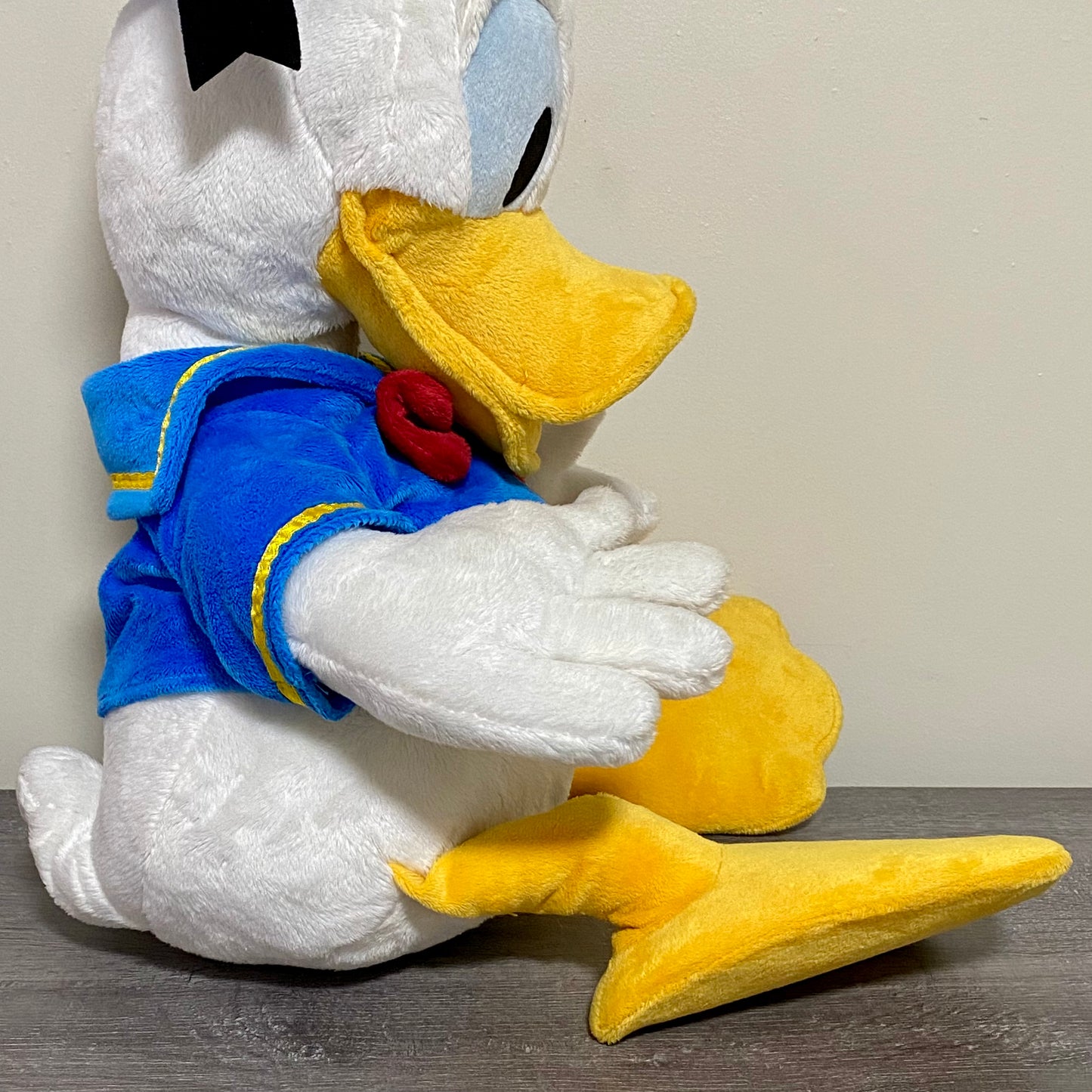 Vintage Genuine Disney Donald Duck XXL Large Plush Soft Toy 24” Disneyland Rare