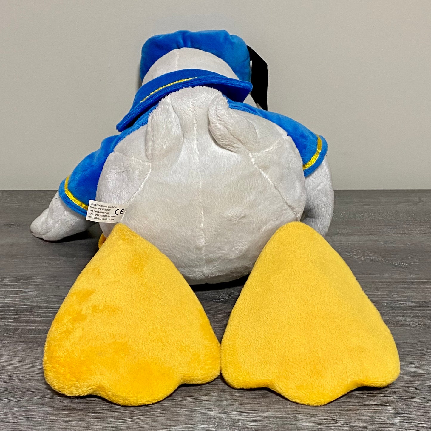 Vintage Genuine Disney Donald Duck XXL Large Plush Soft Toy 24” Disneyland Rare