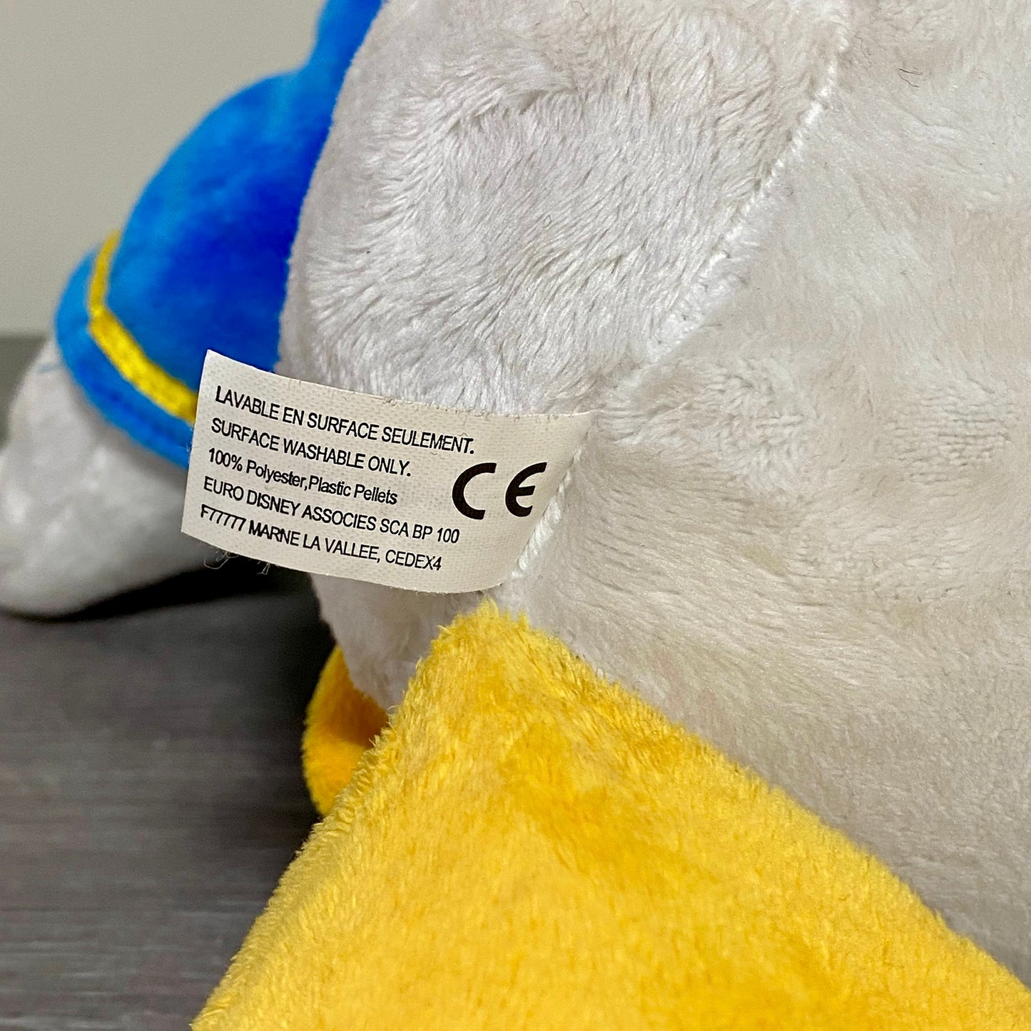 Vintage Genuine Disney Donald Duck XXL Large Plush Soft Toy 24” Disneyland Rare