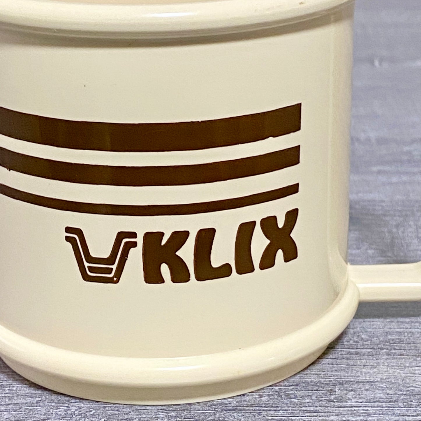 Vintage Plastic Klix Vending Machine Coffee Tea Cup Holder With Mug Set Rare