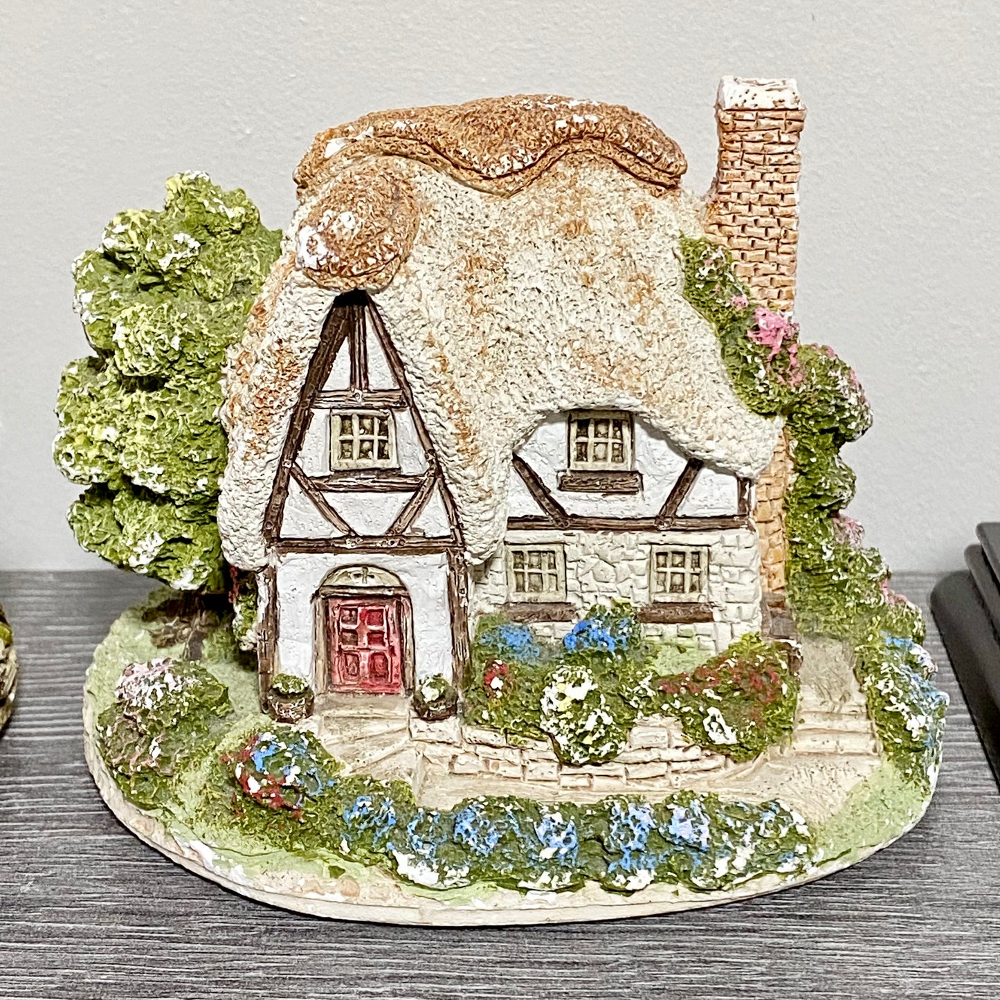 Vintage Miniature Cottages Figurines Ilkley Fine Arts Kerr Craft 1980s Set Of 6