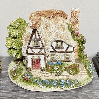 Vintage Miniature Cottages Figurines Ilkley Fine Arts Kerr Craft 1980s Set Of 6