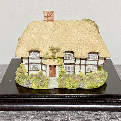 Vintage Miniature Cottages Figurines Ilkley Fine Arts Kerr Craft 1980s Set Of 6