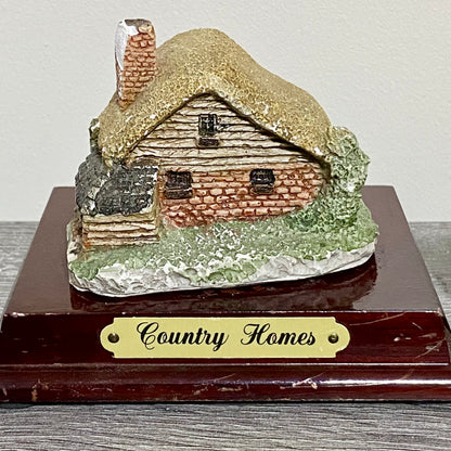 Vintage Miniature Cottages Figurines Ilkley Fine Arts Kerr Craft 1980s Set Of 6