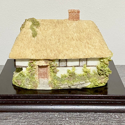 Vintage Miniature Cottages Figurines Ilkley Fine Arts Kerr Craft 1980s Set Of 6