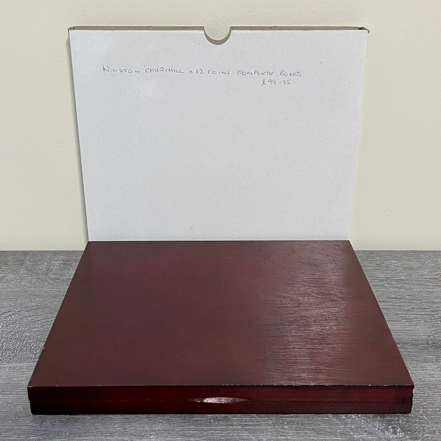 Windsor Mint Winston Churchill 12 Gold Layered Coin Medallions Complete Set 2021