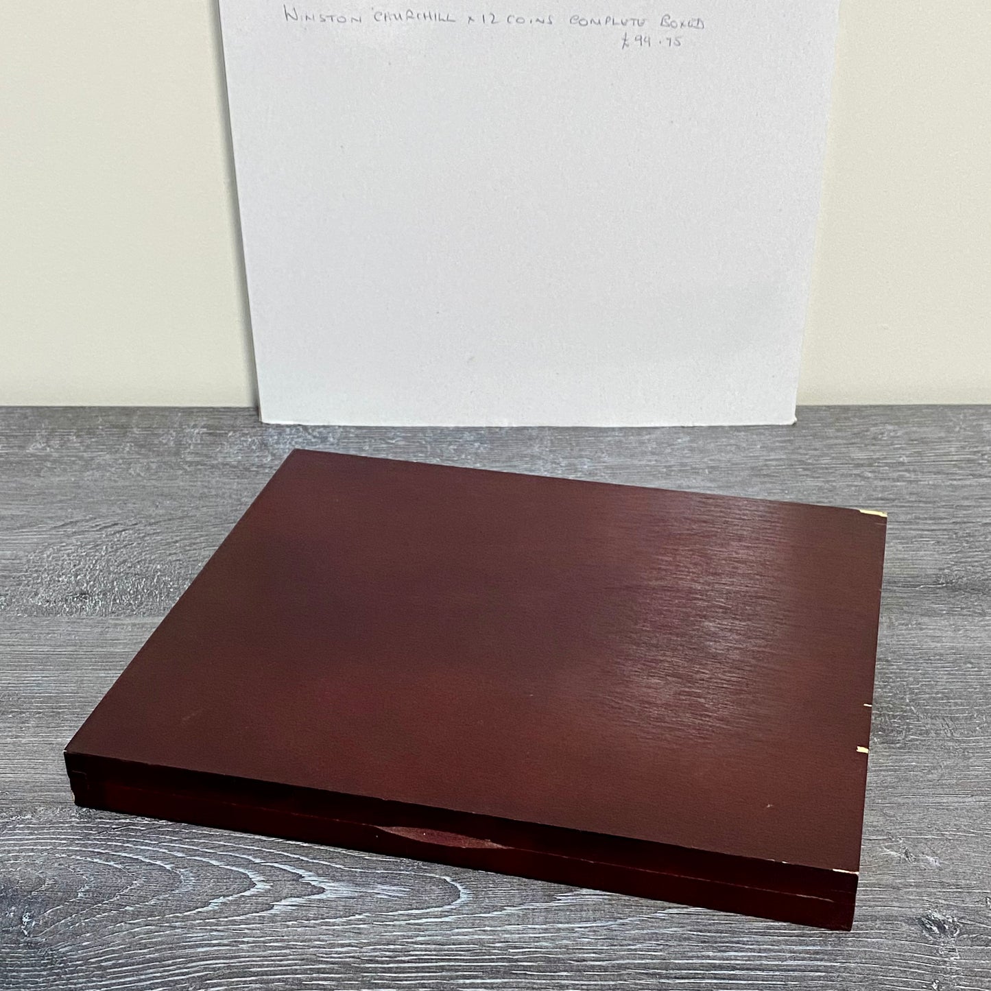 Windsor Mint Winston Churchill 12 Gold Layered Coin Medallions Complete Set 2021