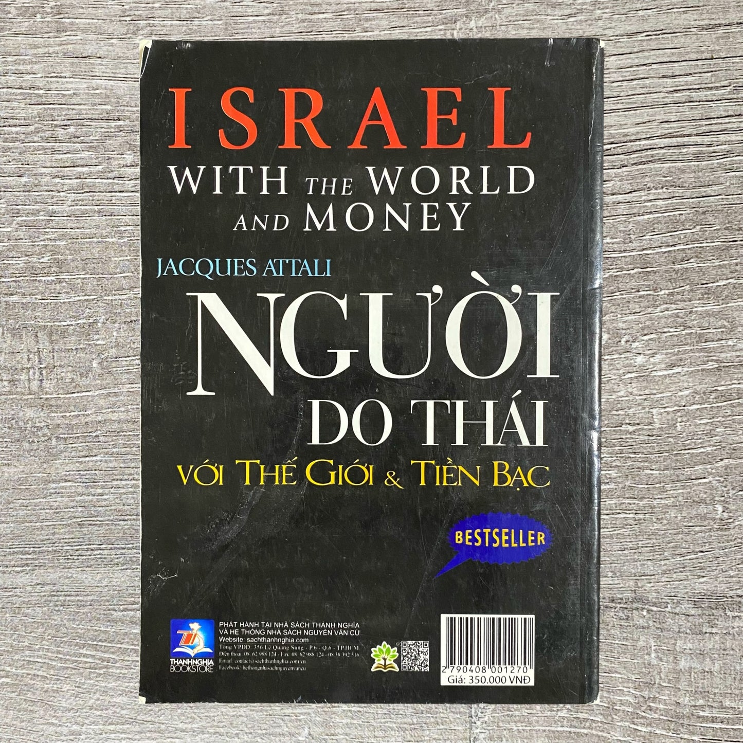 Israel With The World And Money By Jacques Attali Vietnamese 2019 Paperback Book